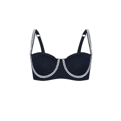 Iswed Rhinestone Bustier